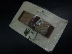 ■美品■ ETRO エトロ ナイロン ペイズリー柄 ヘアバレッタ 髪留め ヘアアクセサリー  レディース ブラウン系 DM0862