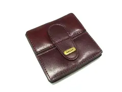 ■美品■ BALLY バリー レザー コインケース コインパース 小銭入れ ボルドー系 DM0723