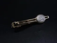 Burberrys バーバリーズ ネクタイピン タイクリップ アクセサリー 紳士  ビジネス メンズ ゴールド系 DM0812