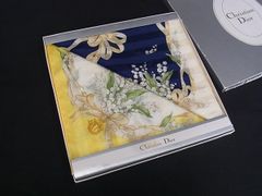 美品 Christian Dior クロードモネ 睡蓮 シルク スカーフ 大判 - メルカリ