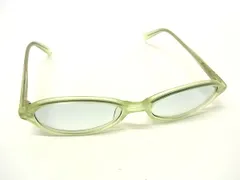 ■美品■ agnes b. アニエスベー サングラス 眼鏡 めがね レディース メンズ ライトグリーン系 DM3694のサムネイル