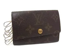 LOUIS VUITTON ルイヴィトン M62630 モノグラム ミュルティクレ6 6連 キーケース 鍵入れ メンズ レディース ブラウン系 DM4045