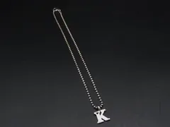 Folli Follie フォリフォリ SV925 イニシャル K ネックレス ペンダント アクセサリー レディース シルバー系 DM0521