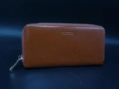 ■美品■ BARCOS バルコス レザー ラウンドファスナー 長財布 ウォレット 札入れ 小銭入れ ブラウン系 DM2938