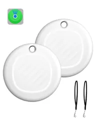 エアタグ 紛失防止タグ airtags 2個【2026最新 MFI認証品Apple Find My対応 タグ 安定保証＆全球IOS測位＆バッテリー内蔵】airタグ 小型GPS発信機 スマートタグ忘れ物防止 gpsタグ スマートトラッカー 財布 超薄 超軽量 追