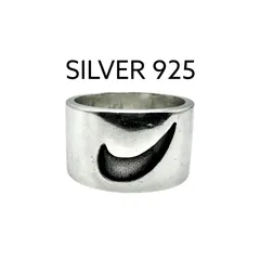 【抜群の存在感】 ストリート Silver 925 刻印 Design Ring シルバー ヴィンテージ デザイン リング 11号 ワイド クラシック Y2K ユニセックス