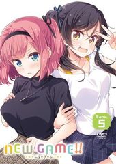 ●[중고] NEW GAME!! 뉴게임 제2기 Rank.5 [렌탈 떨어짐] [DVD]