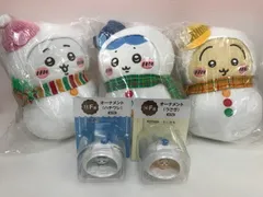 104 ちいかわ エニマイくじ セブン A賞 ちいかわ / B賞 ハチワレ / C賞 うさぎ / F賞 ハチワレ うさぎ オーナメント 5セット【G0405-004】