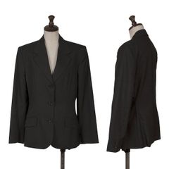 JIL SANDER ウール シルク ストライプ テーラード ジャケット - メルカリ