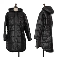 ラグアンドボーンRAG & BONE ラウンドカットフーデッド中綿ジャケット 黒XSのサムネイル