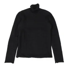 ジャンポールゴルチエ オムJean Paul GAULTIER HOMME ウール混タートルネックニットセーター 黒48のサムネイル