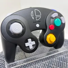 【フルメンテナンス】GC ゲームキューブコントローラー 黒色 スマブラブラック c