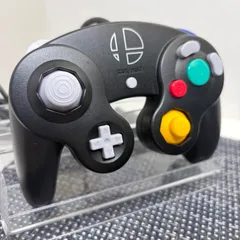 【フルメンテナンス】GC ゲームキューブコントローラー 黒色 スマブラブラック d