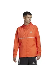 ランニング ジャケット オウン ザ ラン ウィンドジャケット [セミインパクトオレンジ/リフレクティブシルバー (HL3959)] [M]