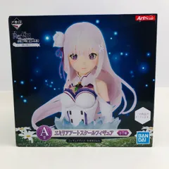MO-00502 新品未開封 一番くじ Re:ゼロから始める異世界生活 あなたに、精霊の祝福がありますように A賞 エミリア アートスケールフィギュア
