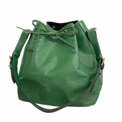 【6cb1948】ルイヴィトン ショルダーバッグ エピ プチノエ M44104  ボルネオグリーン【中古】レディース