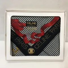 未使用☆CELINE セリーヌ ハンカチ 箱付き