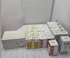 2 S02309 KIRIN キリン タンブラー ガラス グラス コップ 27セット 昭和レトロ 食器