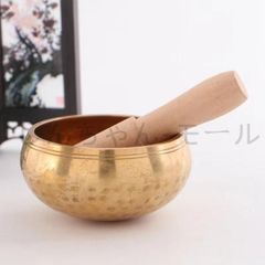 シンギングボウル(槌目) 641g ヒーリング チャクラボウル 密教法具