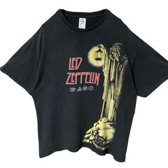 LED ZEPPELIN】レッドツェッペリン バンドTシャツ 両面プリント - メルカリ