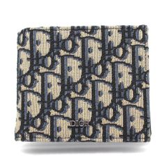 5*9様 DIOR ディオール オプリーク 二つ折り財布 ベージュ モノグラム柄 5*9様 DIOR ディオール オプリーク 二つ折り財布 ベージュ モノグラム