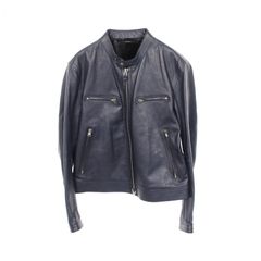 トムフォード TOM FORD ライダースジャケット BW486TFL822 レザー ライダース ジャケット メンズ Used A