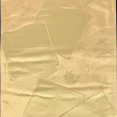 袋帯 正絹 訪問着・無地などに フォーマルにも[あE177]