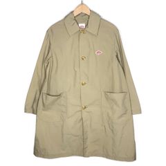 【倉吉店】 中古 Danton | ダントン ステンカラーコート ナイロンタフタ ステンカラーコート JD-8037 ベージュ サイズ:36 【112】