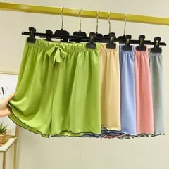 ショートパンツ ハーフパンツ 接触冷感 レディース 短パン ルームウェア 部屋着 寝間着 春 夏 夏用 jHzm932