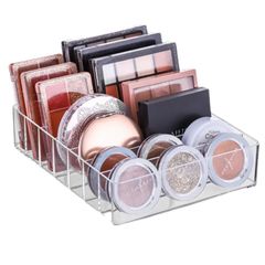 Akaaka コスメ収納 アクリルスタンド 化粧品 メイク収納 化粧ケース 化粧品収納ボックス クリアケース 7仕切り 