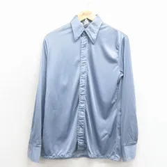 M/古着 ケニントン 長袖 シャツ メンズ 70年代 70s グレー 26jan30