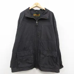 XL/古着 ティンバーランド 長袖 ジャケット メンズ 00年代 00s ワンポイントロゴ 大きいサイズ ロング丈 黒【spe】 26jan30のサムネイル