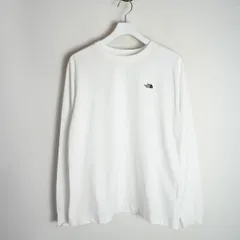 国内正規 THE NORTH FACE ザ ノースフェイス NTW32535 ロングスリーブ フラッシュドライ ヌプシ コットンティー 長袖 Ｔシャツ 白 XL 1261Q★2