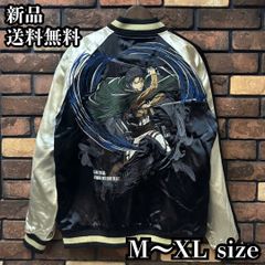 [진격의 거인] 리버시블 자수 스카쟌 MA-1 Attack on Titan 리바이 아커만 조사 병단 자유의 날개 문장 슈베니아 재킷 표리 2WAY 아우터 자전거 바이커 투어링 SGK-2502 신작 신품 미사용 송료