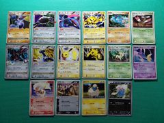 ポケモンカード LV.X関連(グライオン、ジバコイル、ディアルガG、ディアルガ、ボーマンダ、エレキブル)、サンダースex、エレブーex、リオル、メガヤンマ、リーフィア、クレセリア、ブースター、ブラッキー、メリープ、マーイーカ キラ16枚 まとめ売り