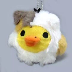 [중고] 키홀더 마스코트 (캐릭터) 키이로이트리 한가로이 고양이 볼 체인이있는 봉제 인형 [리락쿠마]