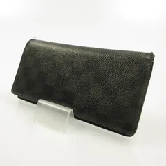 【姫路東店】 中古 LOUIS VUITTON | ルイ・ヴィトン 長財布 ポルトフォイユブラザ N62665 ダミエ グラフィット 【125】