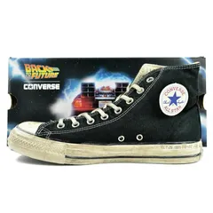 新品未使用正規品！送料無料！【沖縄/離島発送不可】CONVERSE ALL STAR US MT HI/BACK TO THE FUTURE BLACK 1SE155 コンバース オールスター U.S. ORIGINATOR バックトゥザフューチャー 2024