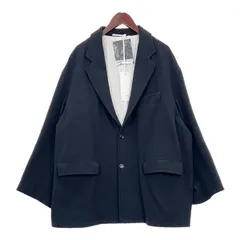 Graphpaper グラフペーパー テーラードジャケット Back Satin Gabardine Jacket GM243-20077 メンズ サイズ1 ブラック アウター DM18277■のサムネイル