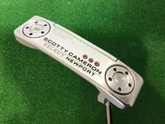 【中古】 タイトリスト SCOTTY CAMERON select NEWPORT(2018) 34インチ パター PT スチール (フレックスその他) メンズ 男性用 右利き 右用 Cランク ゴルフクラブ