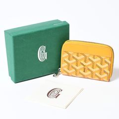 極美品】GOYARD マティニョンPM コンパクトウォレット イエロー - メルカリ
