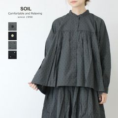 SOIL バンドカラーオーバーオール ドット柄 ¥25300 - メルカリ