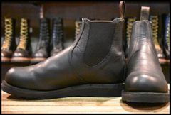 【8.5D 美品 23年】レッドウィング 3194 クラシックチェルシー サイドゴア ブラック ハーネス 黒 ブーツ redwing HOPESMORE【GC169】