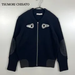 TSUMORI CHISATO 2014 archive angel eyes WOOL jacket 2 TC43JC643 ツモリチサト 目玉 ウールジャケット エルボーパッチ 希少 レア アーカイブ 美品のサムネイル