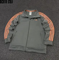 アディダス 3本線 トレーナー ジャケット グレー 160 0311