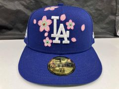 村上隆 MLB ドジャース 9 forty 青 東京シリーズ キャップ② - メルカリ