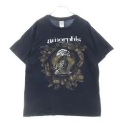 VINTAGE (ヴィンテージ) AMORPHIS CIRCLE TEE アモルフィス サークル フロントプリント Tシャツ 半袖カットソー ブラック