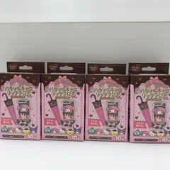 【新品】サンリオキャラクターズ パラソルチョコリップグロス アクリルスタンド付き 全10種 ランダム 4個セット SGAW26-0897