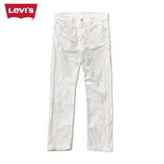 USA 古着 リーバイス 513 スリムストレート ストレッチ ジーンズ ホワイト W30 L30 デニムパンツ ジーパン 白色 Levis CA0429