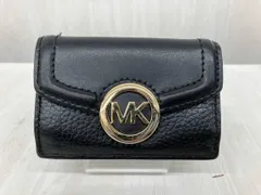 MICHAEL KORS マイケルコース 三つ折り財布 35T0GFTP5B ブラック 財布